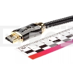 Кабель HDMI 19M/M,ver. 2.1, 8K@60 Hz 2m метал разъемы, нейлоновая оплетка Telecom <TCG300-2M>, фото16