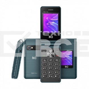 Мобильный телефон BQ 2412 Shell Duo синий MTK 6261 D
