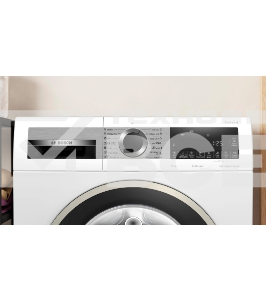 Стиральная машина Bosch Serie 4 WGA24400ME белый, загрузка фронтальная 9 кг, 1400 об/мин., класс: А+++