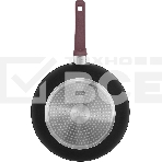 Сковорода ВОК (WOK) Rondell Fest RDA-1527 круглая 28см покрытие: Xylan Plus ручка несъемная (с крышкой) черный, фото3