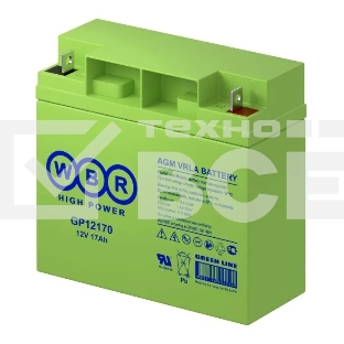 Аккумулятор WBR GP12170 B3, 12V, 17Ач