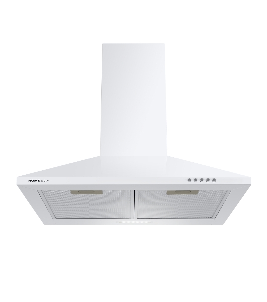 Вытяжка каминная HOMSair Delta 50 белый, 50 см, 600 куб. м/ч, 47 дБ