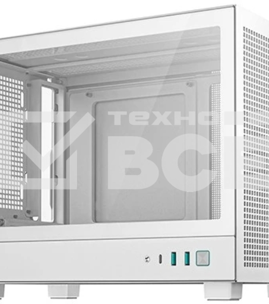 Компьютерный корпус ПК без блока питания Deepcool Case CH160 белый