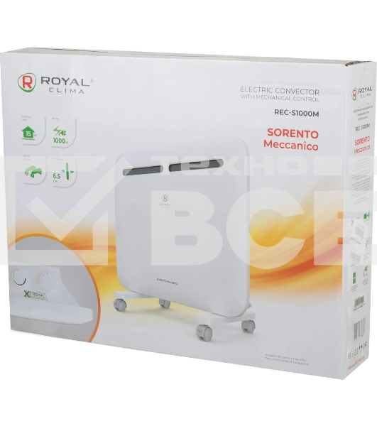 Электрический конвектор Royal Clima REC-S1000M 1000W