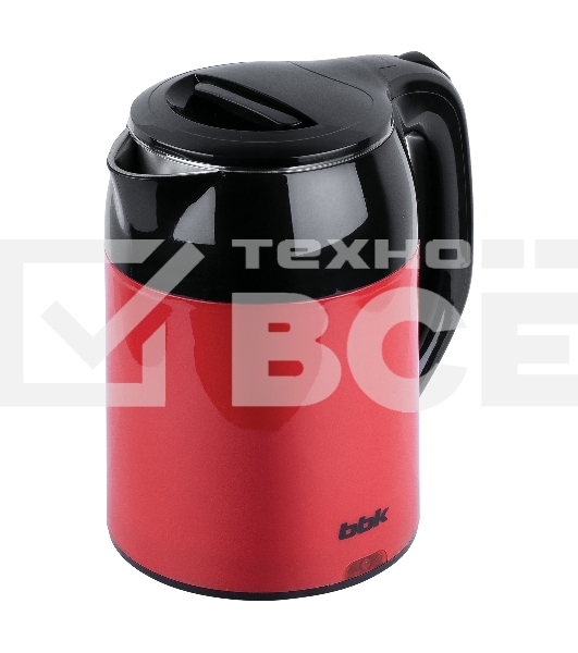 Чайник электрический BBK EK1709P черный/красный