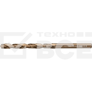 Сверло по металлу Denzel 4,8 мм, HSS Co-8%