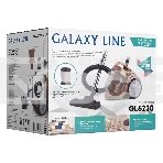 Пылесос Galaxy Line GL 6230 коралловый/черный, 350/1700 Вт, уборка сухая, пылесборник контейнер 2 л, фото9