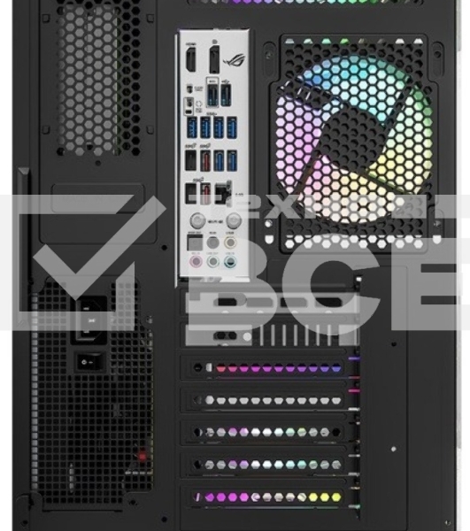 Компьютерный корпус Formula V Line Crystal Z6 Black, ATX, Left & Front & Bevel side Tempered Glass, TYPE-C*1, USB3.0*2