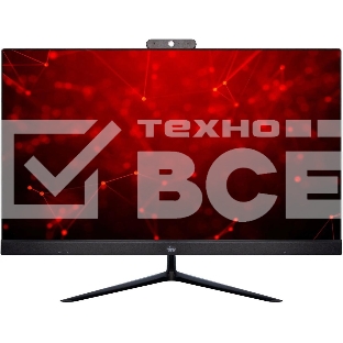 Моноблок IRU Tactio 23dm 23.8' Full HD i3 12100 (3.3) 8Gb SSD 256Gb UHDG 730 Win 11Pro 64 WiFi BT Spk 120W Cam черный 1920x1080
