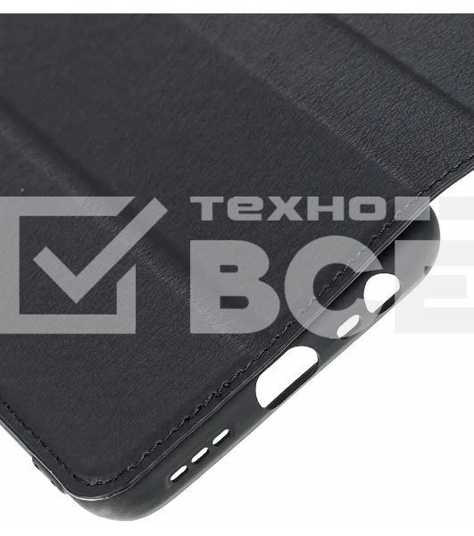 Чехол (флип-кейс) BORASCO для Xiaomi Redmi 9, черный