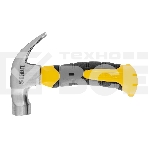 Молоток-гвоздодер мини Denzel, боек с магнитом, фибергласовая двухкомпонентная рукоятка, 9oz, 250г, фото5