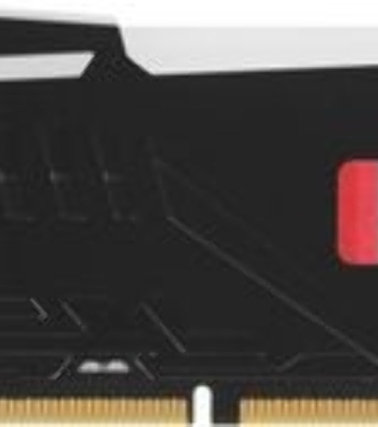 Оперативная память Kingston Fury Beast RGB, DDR5, 32GB (1x32GB), 6400 MHz, CL32, с радиатором, RGB, черный