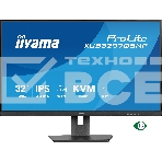 Монитор 32' Iiyama ProLite XUB3297QSNP-B1 IPS QHD, 100 Гц, 1 мс (MPRT), 16:9, 350 кд/м², HDMI 2.0, DP 1.4, USB-C (95 Вт PD), встроенные динамики (2x2.5 Вт), KVM-модуль, поворотная подставка, черный, фото 1