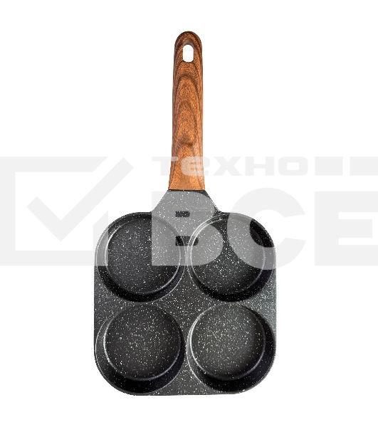 Сковорода а/пр 18,5см д/оладий стекл/кр Nordic Stone ТМ Appetite