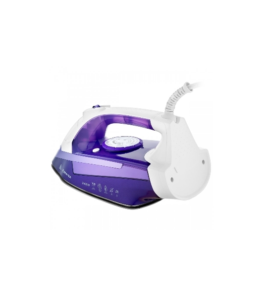 Утюг BRAYER BR4004 фиолетовый/белый, 2400 Вт, 25 г/мин, 140 г/мин, 280 мл