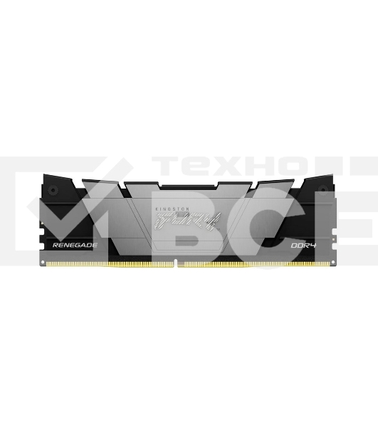 Оперативная память Kingston Fury Renegade Black, DDR4, 16GB (1x16GB), 3600MHz, CL16, с радиатором, черный