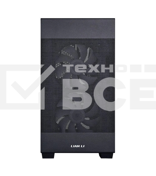 Компьютерный корпус Lian-Li Lancool 205M Mesh черный без БП ATX 2xUSB3.0 audio bott PSU
