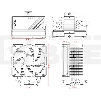Кулер ID-Cooling Frozn A410 ARGB Wh белый 120мм алюминий+медь 2000rpm 30db 4-pin 220W 152мм, фото6