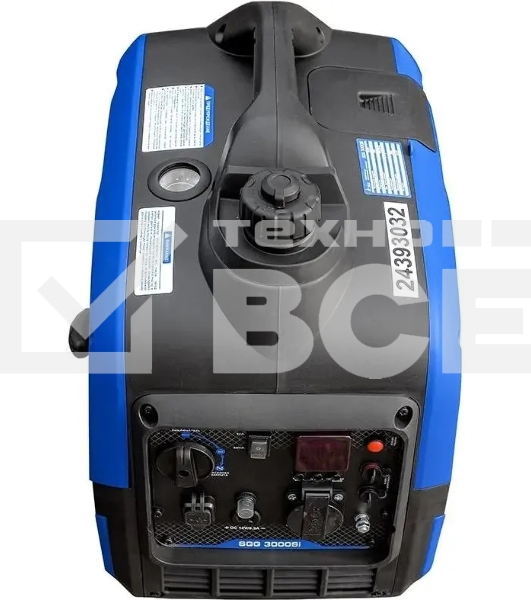 Электрогенератор бензиновый ТСС SGG 3000Si, 3 кВт, 60 дБ, 21 кг