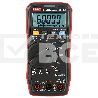 Цифровой мультиметр UNI-T UT117C Bluetooth 60000 отсчетов True RMS