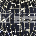 Светодиодная фигура Шар диаметр 80см 300 LED ТЕПЛЫЙ БЕЛЫЙ эффект мерцания 230В NEON-NIGHT, фото7