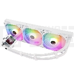 Система водяного охлаждения Thermalright Frozen Warframe 420 ARGB Soc-AM5/AM4/1200/1700/1851 белый 4-pin 29.8dB Al LCD Ret (F-WFRAME-420-WH-ARGB), фото4