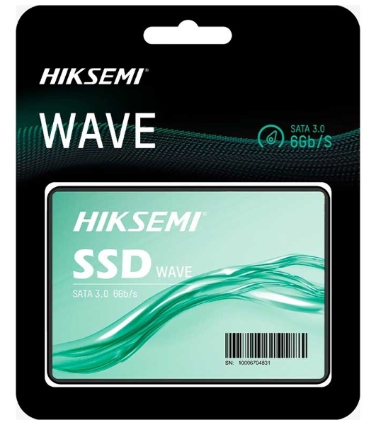 Накопитель SSD HIKSEMI Wave(S) 480Gb HS-SSD-WAVE(S) 480G 2.5' (SATA3, up to 550/470MBs, 3D NAND, 160TbW)