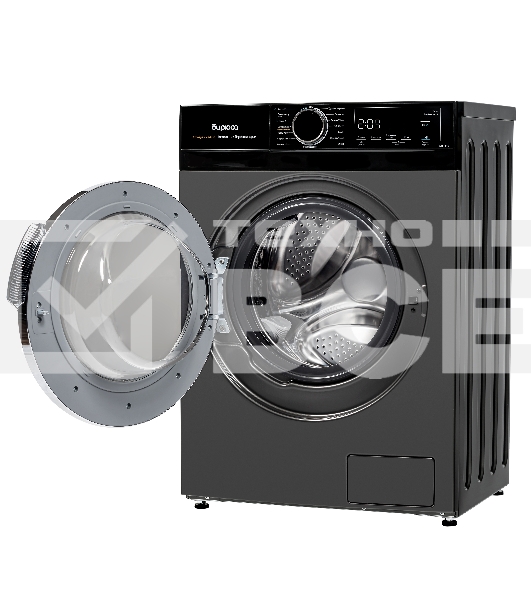 Стиральная машина Бирюса WMD-MX814/15 DM черная, загрузка фронтальная 8кг, 1400 об/мин., класс: A