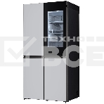 Холодильник LG GR-A24FQAKM серый трехкамерный 382/145л морозилка снизу, No Frost, Side by Side, фото7