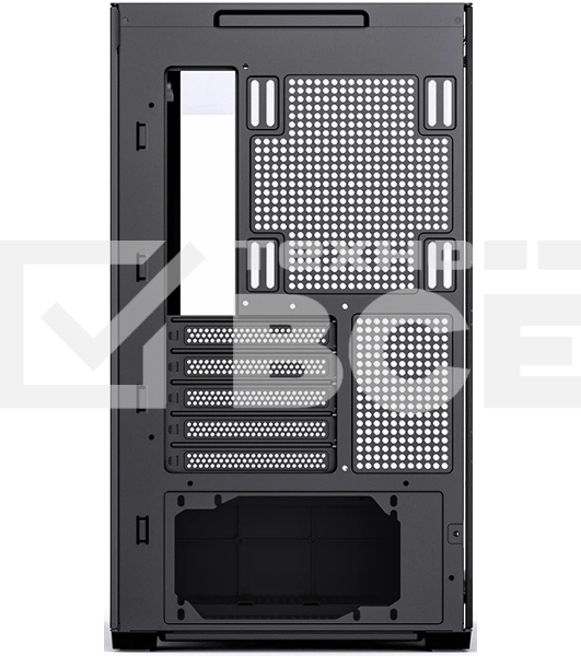 Корпус без блока питания Корпус JONSBO D300 Black MATX без БП, боковая панель из закаленного стекла, mini-ITX, micro-ATX, черный