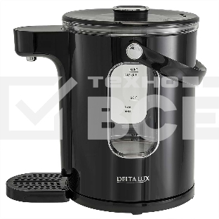 Чайник-термос DЕLTA LUX DE-1701 черный