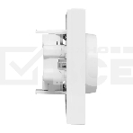 Розетка 2-м EKF UP1-SOW-210 СП Эпика 16А с заземл. без защ. шторок с рамкой механизм бел., фото8