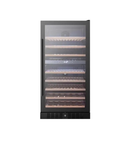 Винный шкаф Temptech CL120DB черный, 261 л, 2 отсека, 94 бут., класс G