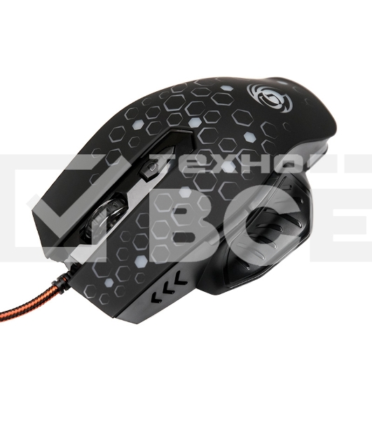 Мышь проводная Dialog Gan-Kata MGK-11U черный, 2400 dpi, USB, кнопки - 6