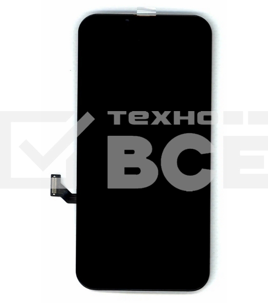Дисплей (модуль) для Apple iPhone 14 в сборе с тачскрином, черный