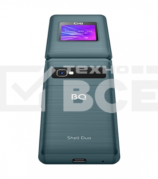 Мобильный телефон BQ 2412 Shell Duo синий MTK 6261 D