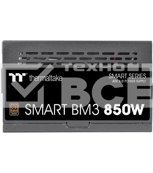 Блок питания Thermaltake Smart BM3 Gen.5 80 PLUS Bronze (20+4pin) APFC 120mm fan 12xSATA Cab Manag RTL