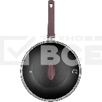 Сковорода ВОК (WOK) Rondell Fest RDA-1527 круглая 28см покрытие: Xylan Plus ручка несъемная (с крышкой) черный, фото4