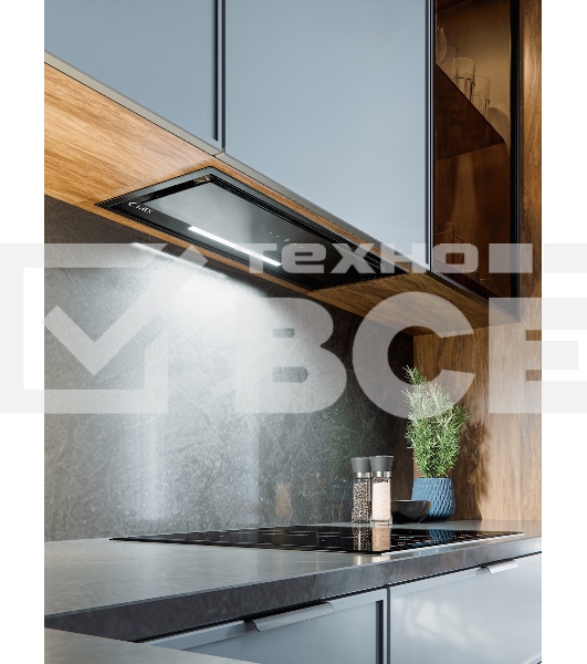 Вытяжка кухонная встраиваемая LEX Hyper 900 GS Inverter BL черный, управление сенсорное (1 мотор)