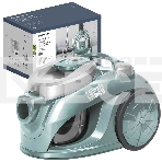 Пылесос Eurostek EVC-3007 изумрудный, 400/2600 Вт, уборка сухая, пылесборник контейнер 2.5 л, фото2