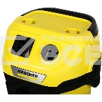 Строительный пылесос Karcher WD 3 P V-17/4/20 желтый, 1000 Вт, уборка сухая/сбор воды, пылесборник мешок/контейнер, 17 л, фото2