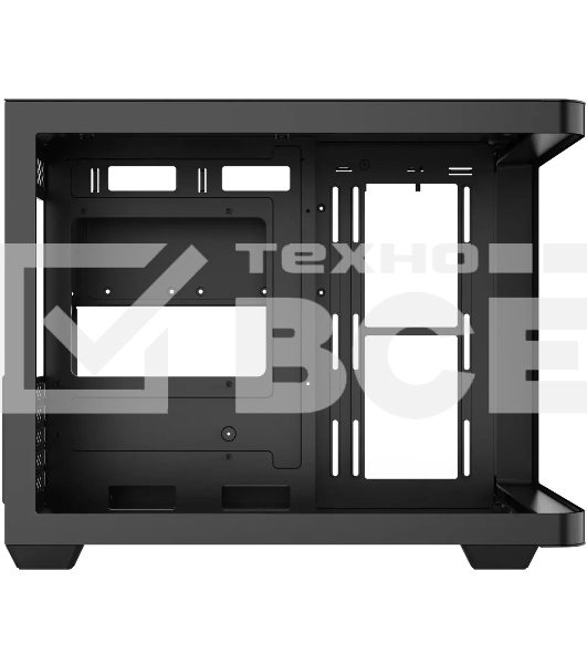 Компьютерный корпус Bloody BD-CC112 черный без БП mATX 9x120мм 2xUSB 3.0 audio bott PSU