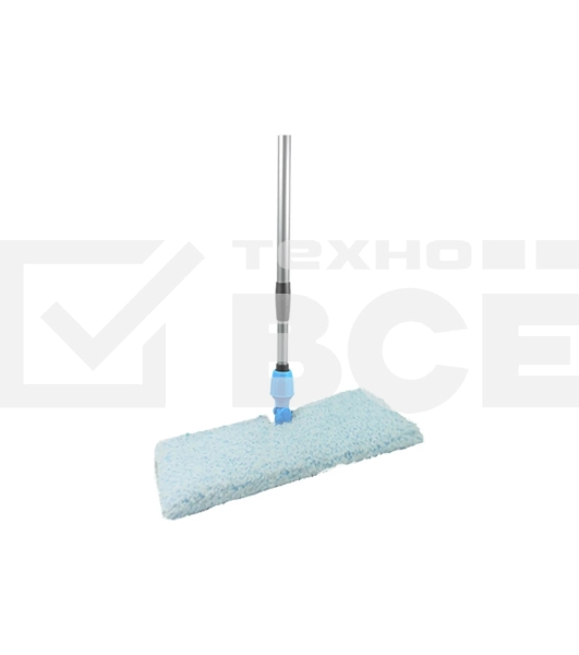 Швабра HAPPY PANDA HP-M06 телескопическая, 120 см, с насадкой микрофибра