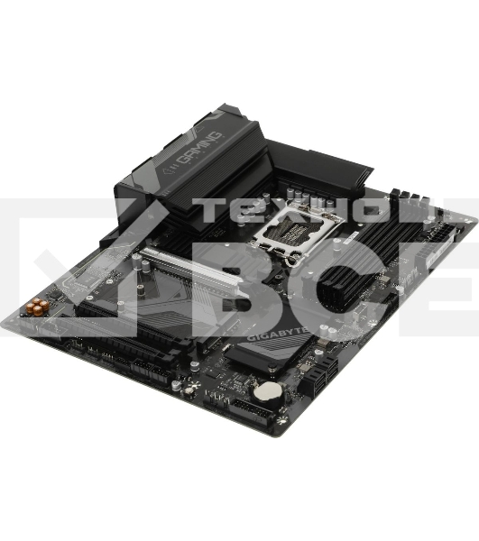 Материнская плата Gigabyte B760 GAMING X GEN5, LGA1700, Intel B760, 4xDDR5, 4xSATA, 3xM.2, 1xPCIe 5.0 x16, 2xPCIe 3.0 x1, 1xHDMI, 1xDP, 1x2.5Gb LAN, 1xUSB-C 5Gbps, 1xUSB-A 10Gbps, 1xUSB-A 5Gbps, 5xUSB-A 2.0, 6x3.5 мм, 7.1, ATX