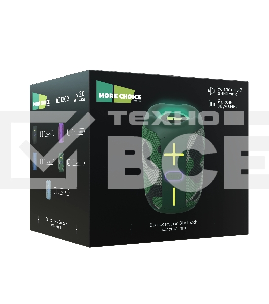 Колонка портативная MORE CHOICE (4620202550125) BS33 Khaki
