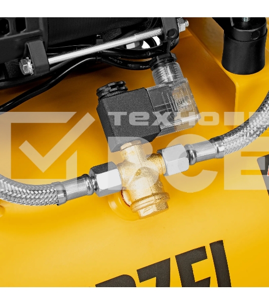 Компрессор безмасл. малошумный Denzel DLP-950/24, 950 Вт, 24 л, 2850 об/мин, 170 л/мин