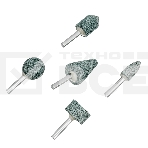 Набор шарошек Denzel абразивных для дрели (ПШМ), 63С, 5 шт., фото6