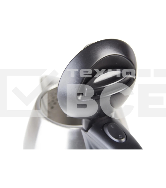 Чайник электрический Galaxy GL 0304 серый, металл, 2000 Вт, 1.8 л, съемный фильтр, шкала уровня воды