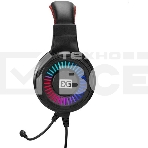 Гарнитура проводная полноразмерная игровая с микрофоном (гарнитура) ExeGate Gaming HS-520G (USB, 2x3.5мм, динамик 40мм, 20-20000Гц, длина кабеля 2.5м, регулировка громкости, RGb подсветка), фото4