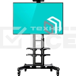 Стойка для телевизора с кронштейном ONKRON TS1552 40'-70', мобильная, черный, фото 1